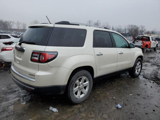 1GKKVPKD3FJ188474 - 2015 GMC ACADIA SLE WHITE photo 3