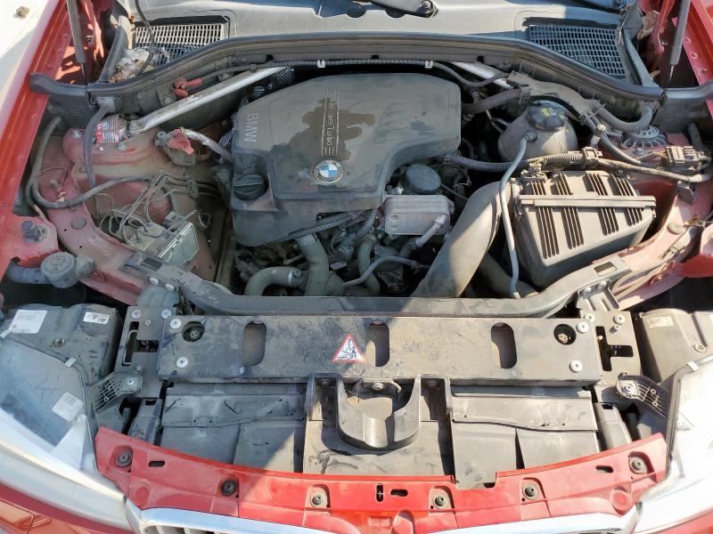 5UXXW3C50G0R20838 - 2016 BMW X4 XDRIVE28I RED photo 12