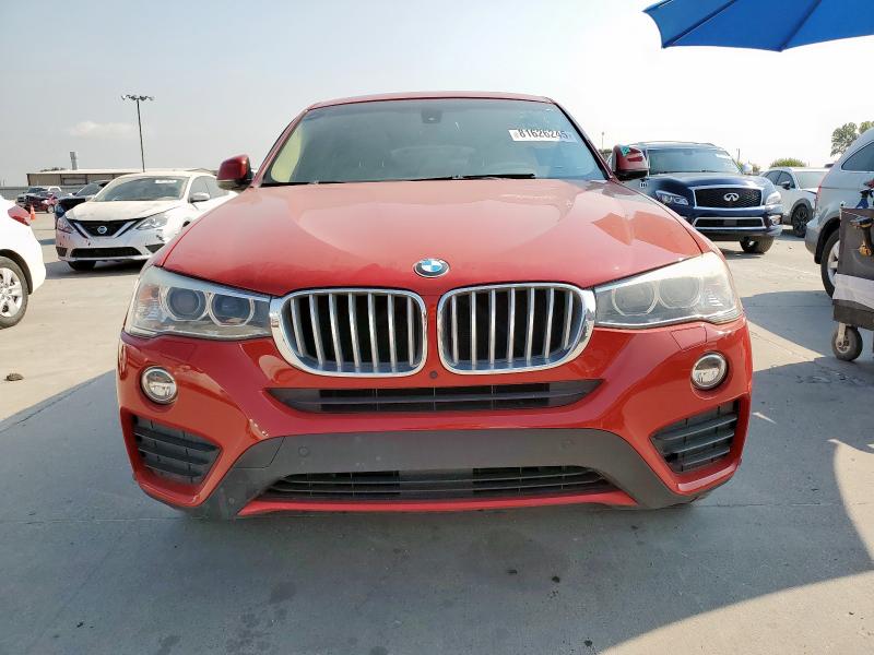 5UXXW3C50G0R20838 - 2016 BMW X4 XDRIVE28I RED photo 5
