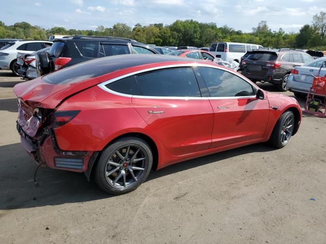 5YJ3E1EB7KF191659 - 2019 TESLA MODEL 3 წითელი ფოტო 3