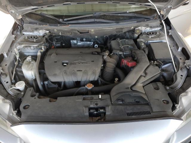 JA32X2HU6BU038012 - 2011 MITSUBISHI LANCER ES/ES SPORT ვერცხლისფერი ფოტო 11