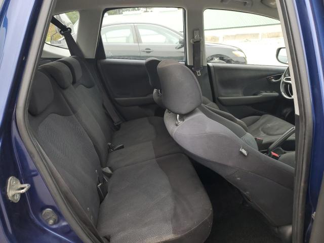 JHMGE88439S065219 - 2009 HONDA FIT SPORT BLUE photo 10