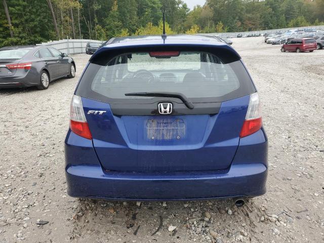 JHMGE88439S065219 - 2009 HONDA FIT SPORT BLUE photo 6