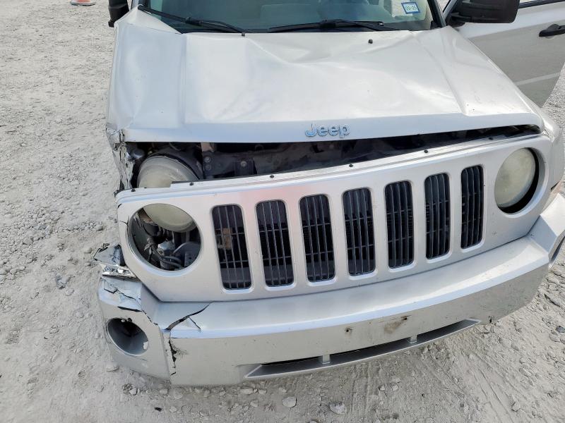 1J8FT28W78D521476 - 2008 JEEP PATRIOT SPORT SILVER photo 12