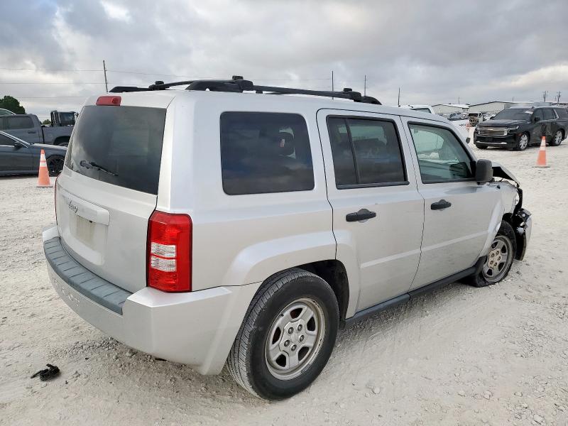 1J8FT28W78D521476 - 2008 JEEP PATRIOT SPORT SILVER photo 3