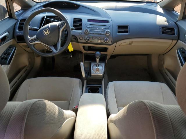 2HGFA16869H517775 - 2009 HONDA CIVIC EX ნაცრისფერი ფოტო 8