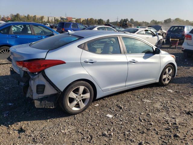 KMHDH4AE2BU171660 - 2011 HYUNDAI ELANTRA GLS BLUE photo 3