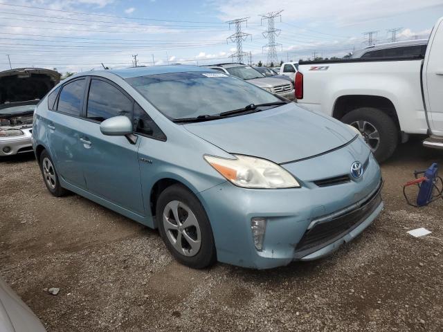 JTDKN3DU1D1629050 - 2013 TOYOTA PRIUS TURQUOISE photo 4