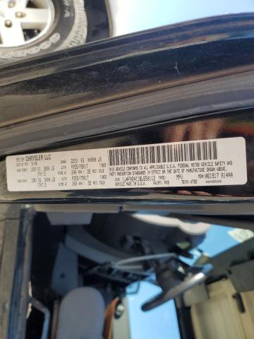 1J4FA24118L650112 - 2008 JEEP WRANGLER X BLACK photo 13