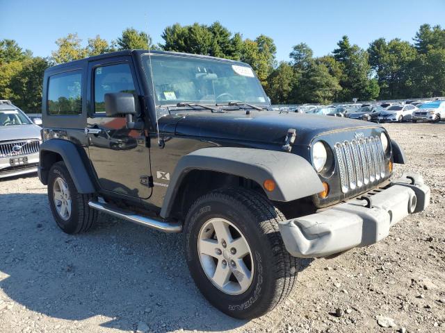 1J4FA24118L650112 - 2008 JEEP WRANGLER X BLACK photo 4