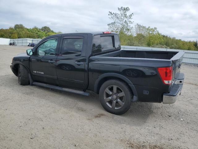 1N6AA0EC8FN513266 - 2015 NISSAN TITAN S BLACK photo 2