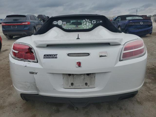 1G8MB35B47Y109249 - 2007 SATURN SKY WHITE photo 6