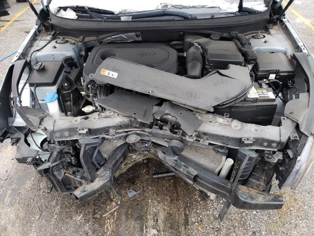 5NPE24AF0HH585719 - 2017 HYUNDAI SONATA SE SILVER photo 11