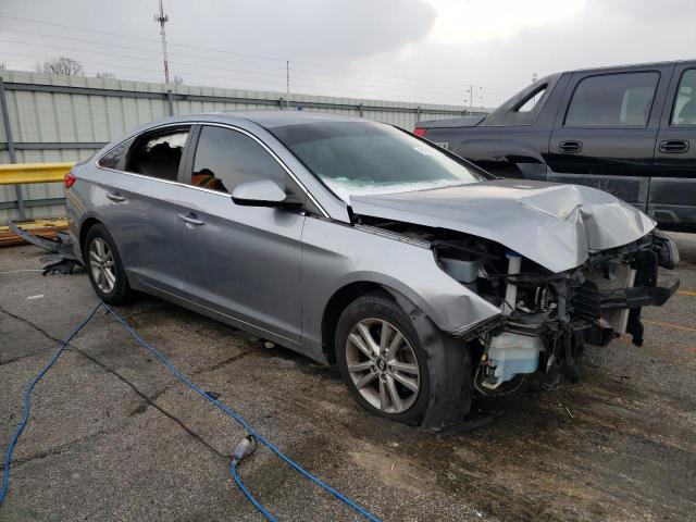 5NPE24AF0HH585719 - 2017 HYUNDAI SONATA SE SILVER photo 4