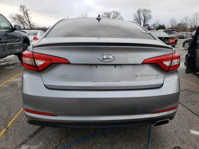 5NPE24AF0HH585719 - 2017 HYUNDAI SONATA SE SILVER photo 6