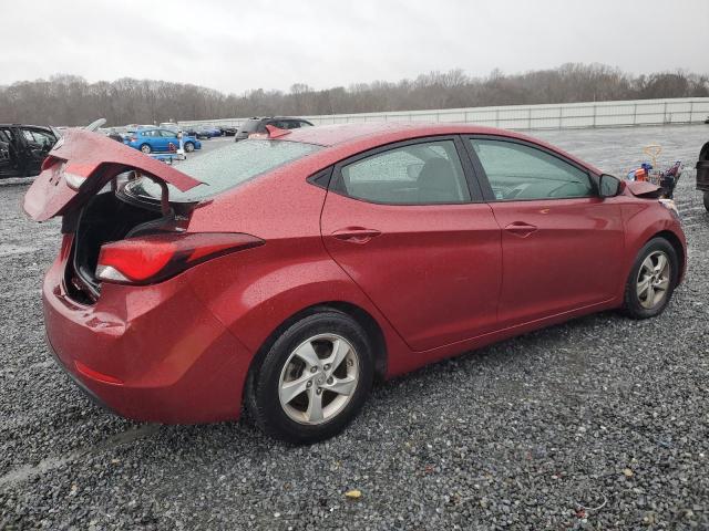 5NPDH4AE5FH621032 - 2015 HYUNDAI ELANTRA SE RED photo 3