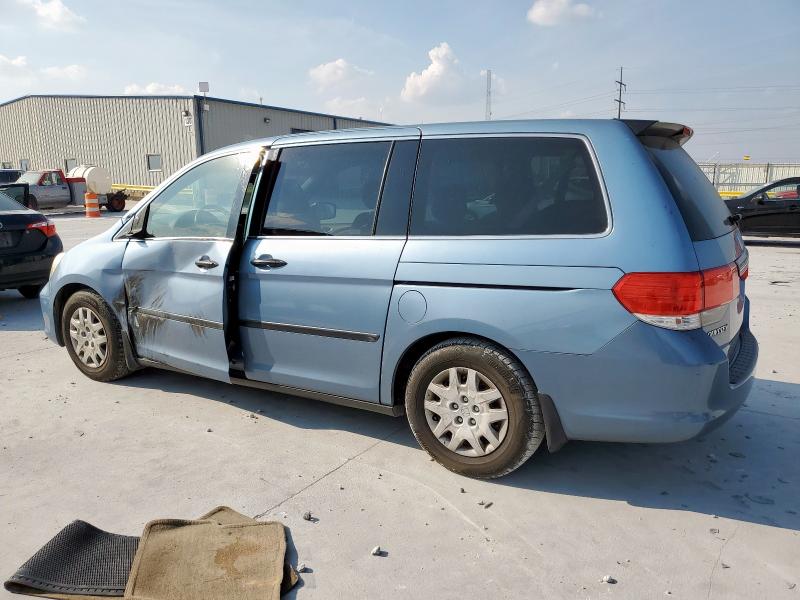 5FNRL38229B060060 - 2009 HONDA ODYSSEY LX Mavi foto 2