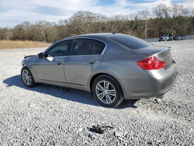 JN1CV6AR1DM755061 - 2013 INFINITI G37 GRAY photo 2