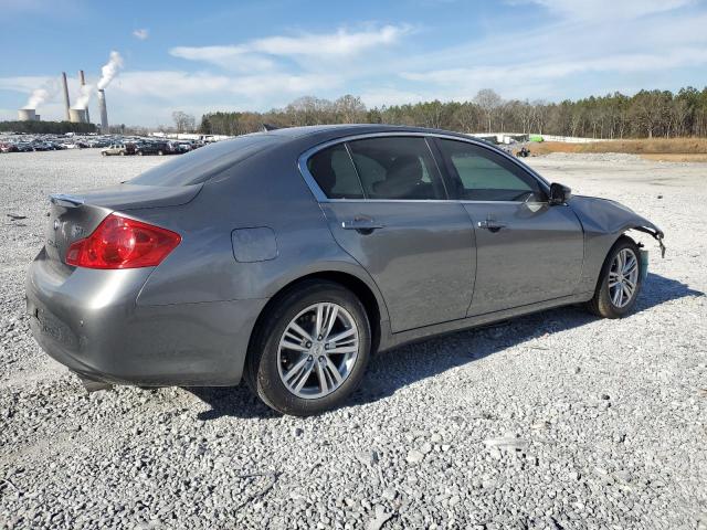 JN1CV6AR1DM755061 - 2013 INFINITI G37 GRAY photo 3