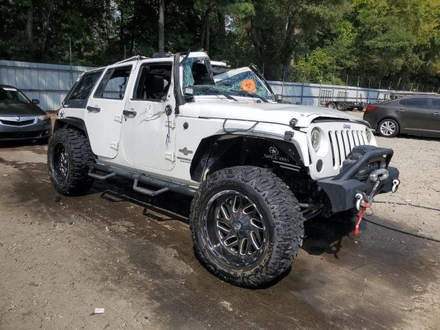1C4BJWDG5EL213662 - 2014 JEEP WRANGLER U SPORT WHITE photo 4