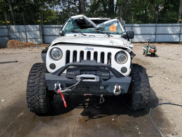 1C4BJWDG5EL213662 - 2014 JEEP WRANGLER U SPORT WHITE photo 5