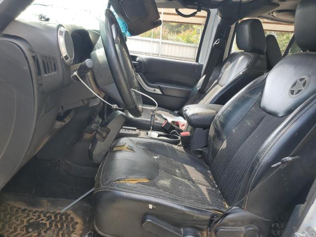 1C4BJWDG5EL213662 - 2014 JEEP WRANGLER U SPORT WHITE photo 7