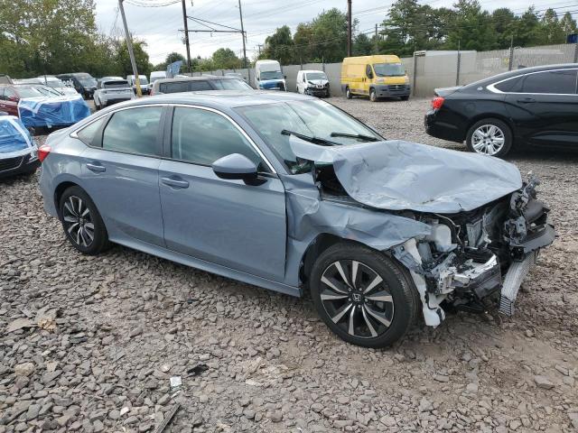 2HGFE1F71RH337227 - 2024 HONDA CIVIC EX GRAY photo 4