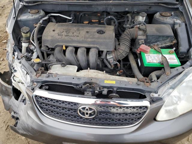 2T1BR32E48C908588 - 2008 TOYOTA COROLLA CE GRAY photo 11