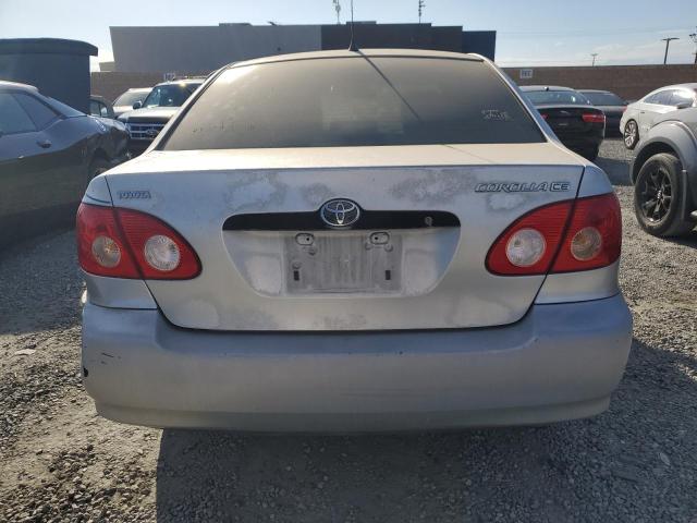 JTDBR32E060080823 - 2006 TOYOTA COROLLA CE ვერცხლისფერი ფოტო 6