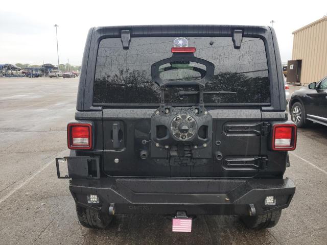 1C4HJXEGXKW662652 - 2019 JEEP WRANGLER U SAHARA Чорний фото 6