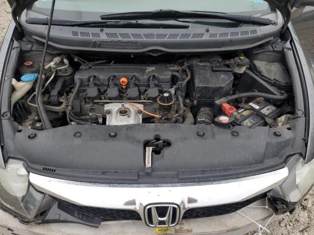 2HGFA16529H529900 - 2009 HONDA CIVIC LX GRAY photo 11