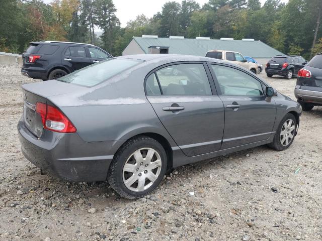 2HGFA16529H529900 - 2009 HONDA CIVIC LX GRAY photo 3