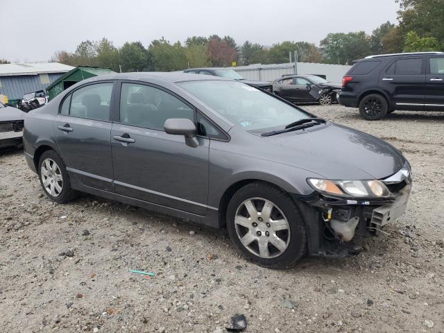 2HGFA16529H529900 - 2009 HONDA CIVIC LX GRAY photo 4