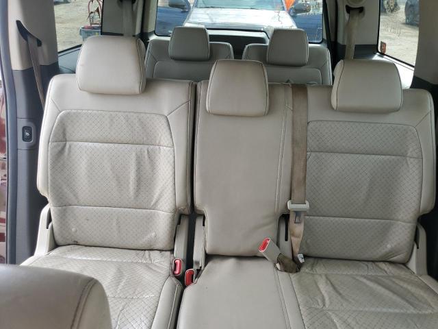 2FMGK5DC1BBD26025 - 2011 FORD FLEX LIMITED Burgund zdjęcie 10