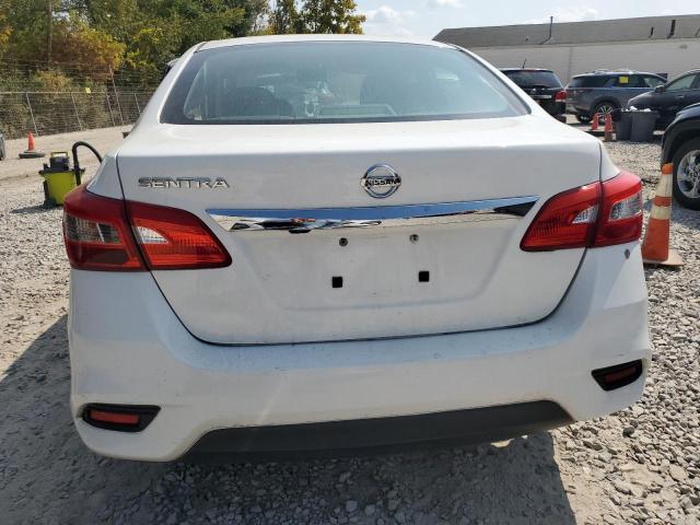 3N1AB7AP0KY436443 - 2019 NISSAN SENTRA S WHITE photo 6