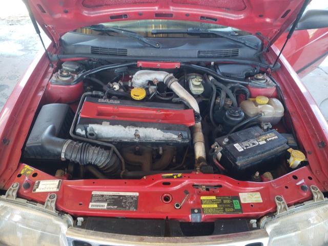 YS3DF75N7W7000597 - 1998 SAAB 900 SE TURBO RED photo 11