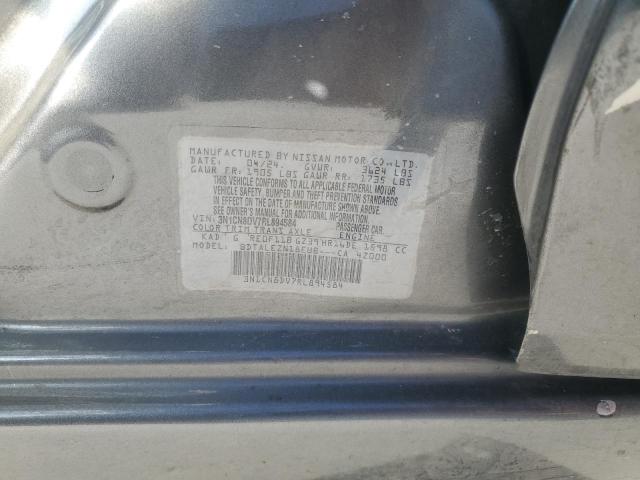 3N1CN8DV7RL894584 - 2024 NISSAN VERSA S 石墨色 照片 12