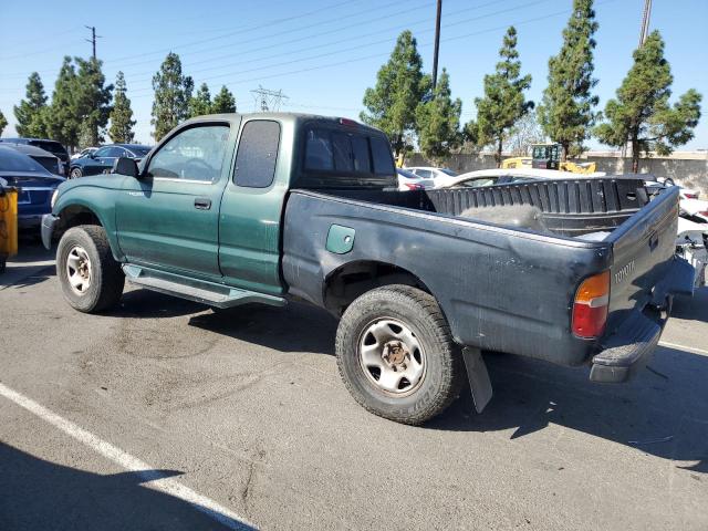 4TASM92N4XZ496237 - 1999 TOYOTA TACOMA XTRACAB PRERUNNER Yaşıl foto 2