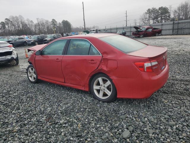 4T1BF1FK5DU669493 - 2013 TOYOTA CAMRY L RED photo 2