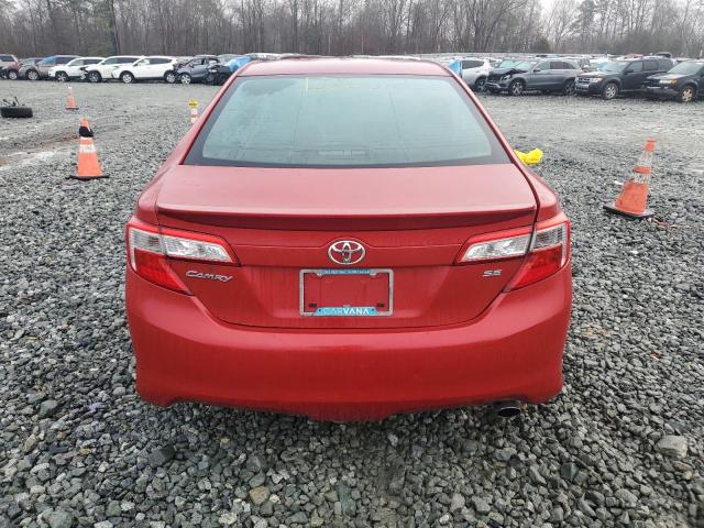 4T1BF1FK5DU669493 - 2013 TOYOTA CAMRY L RED photo 6