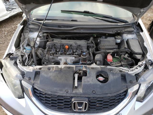 19XFB2F57FE092243 - 2015 HONDA CIVIC LX SILVER photo 11