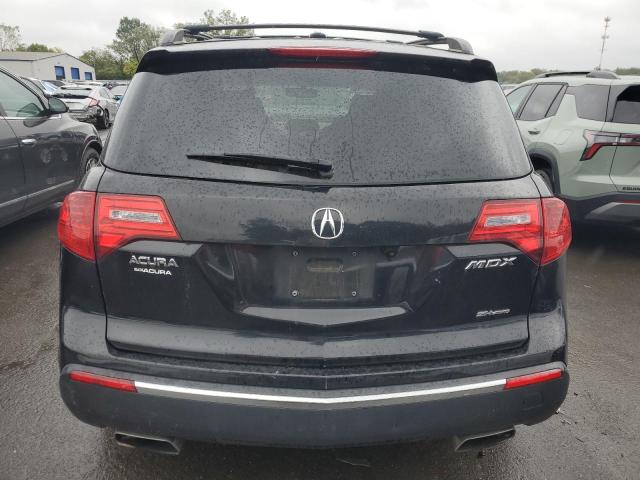 2HNYD2H61AH521781 - 2010 ACURA MDX TECHNOLOGY BLACK photo 6