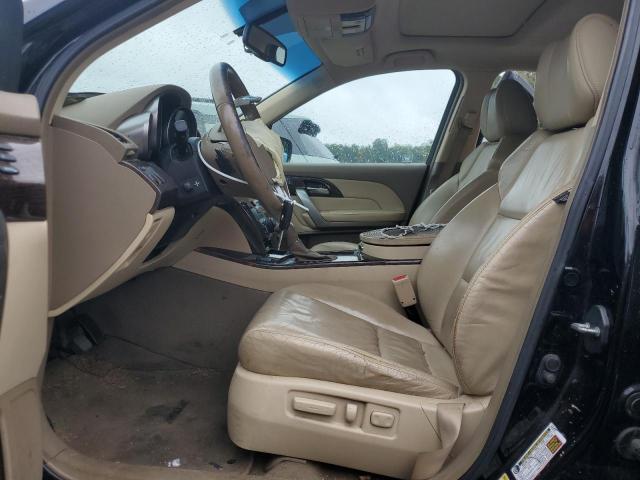 2HNYD2H61AH521781 - 2010 ACURA MDX TECHNOLOGY BLACK photo 7