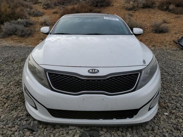 5XXGM4A70EG310614 - 2014 KIA OPTIMA LX WHITE photo 5