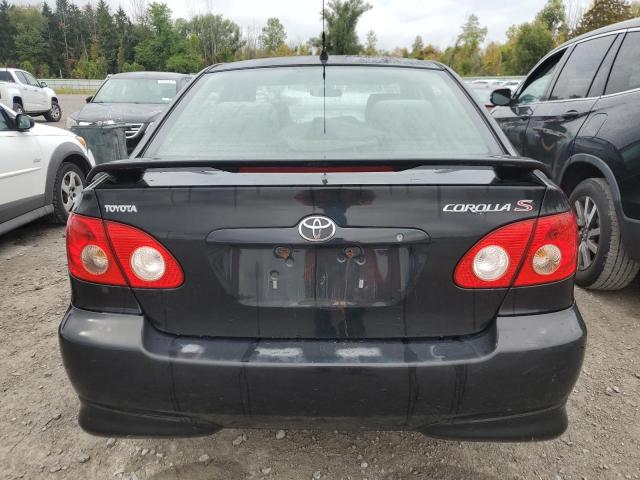 2T1BR30E85C471872 - 2005 TOYOTA COROLLA CE BLACK photo 6