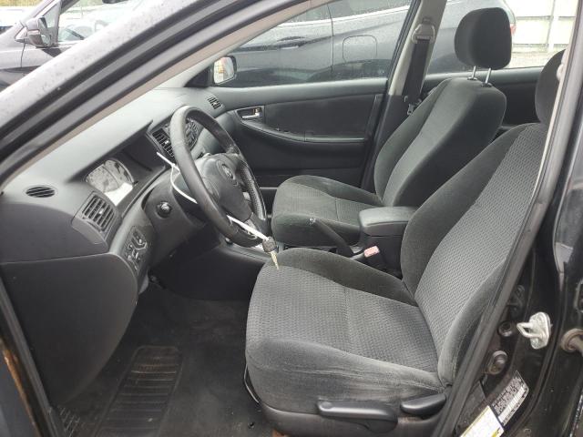 2T1BR30E85C471872 - 2005 TOYOTA COROLLA CE BLACK photo 7