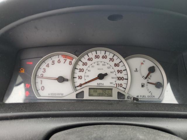 2T1BR30E85C471872 - 2005 TOYOTA COROLLA CE BLACK photo 9