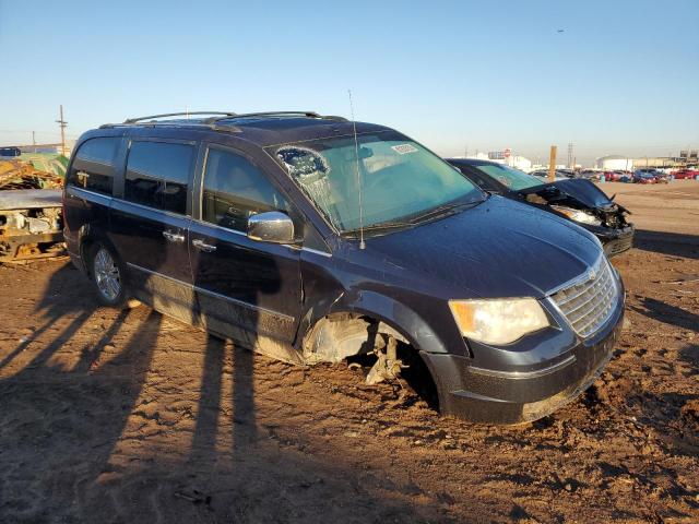 2A8HR64XX8R735999 - 2008 CHRYSLER TOWN & COU LIMITED BLUE photo 4