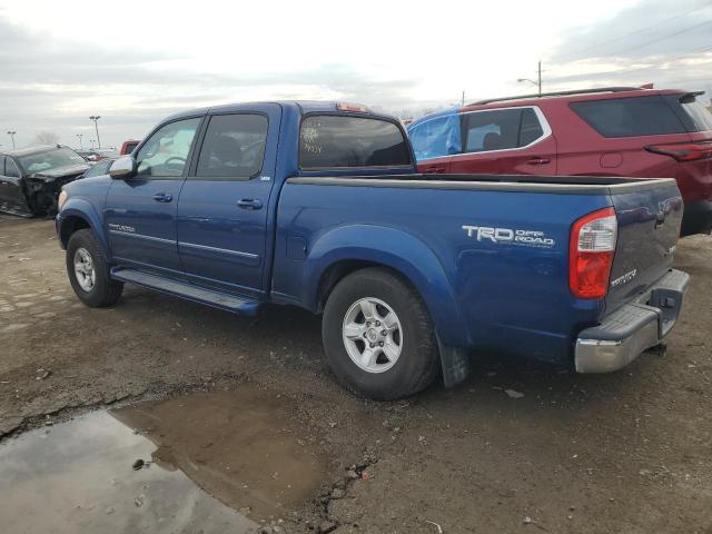 5TBDT44126S528270 - 2006 TOYOTA TUNDRA DOUBLE CAB SR5 BLUE photo 2