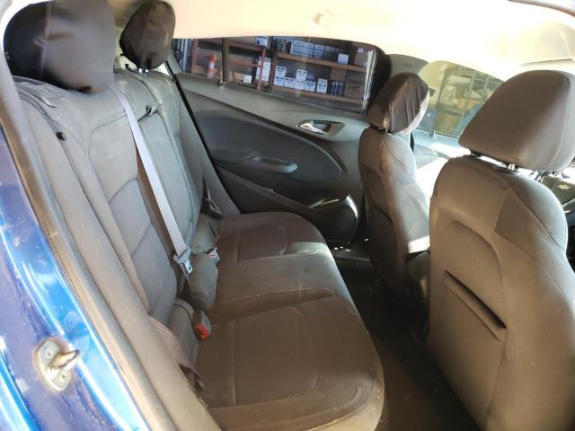 3G1BE6SM0HS577153 - 2017 CHEVROLET CRUZE LT Bleu photo 10